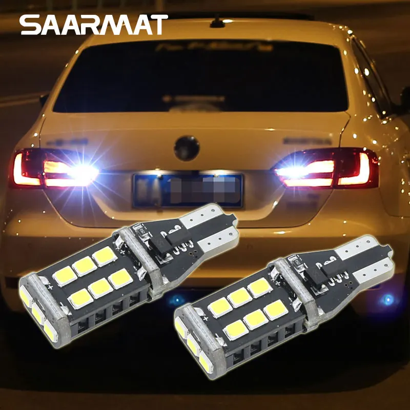 T15 W16W LED CANBUS High Power Backup Reverse Light For VW Polo Golf 4 5 7 6 3 Beetle Passat B5 B6 B7 T5 Touran Bora T4 Touareg