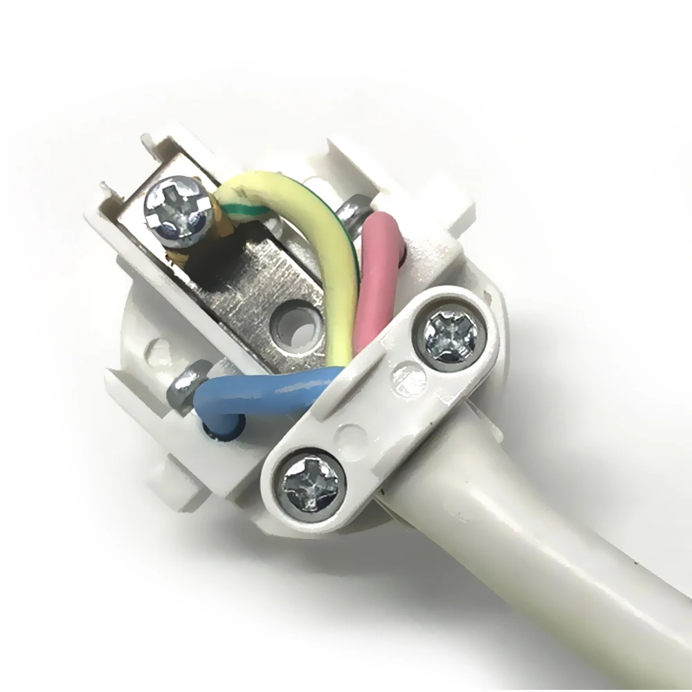 AC Power Adapter Socket 16A 250V Connector Cable Electrical Plug White Black Male Converter Adaptor Detachable Plug