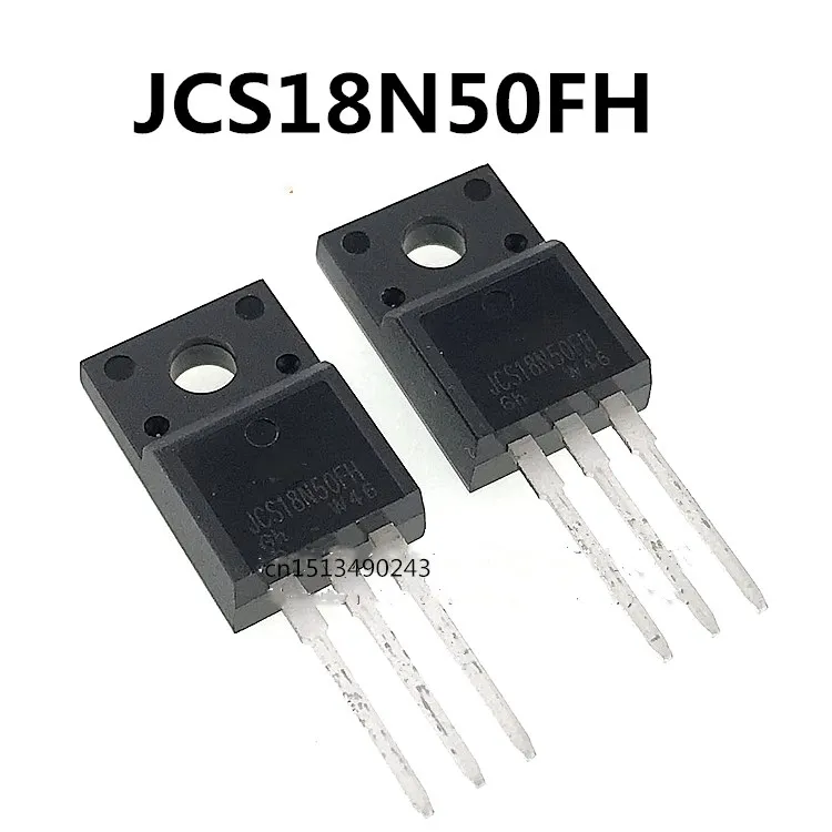 원래 5 개/몫 JCS18N50FH 18A/500V TO-220F