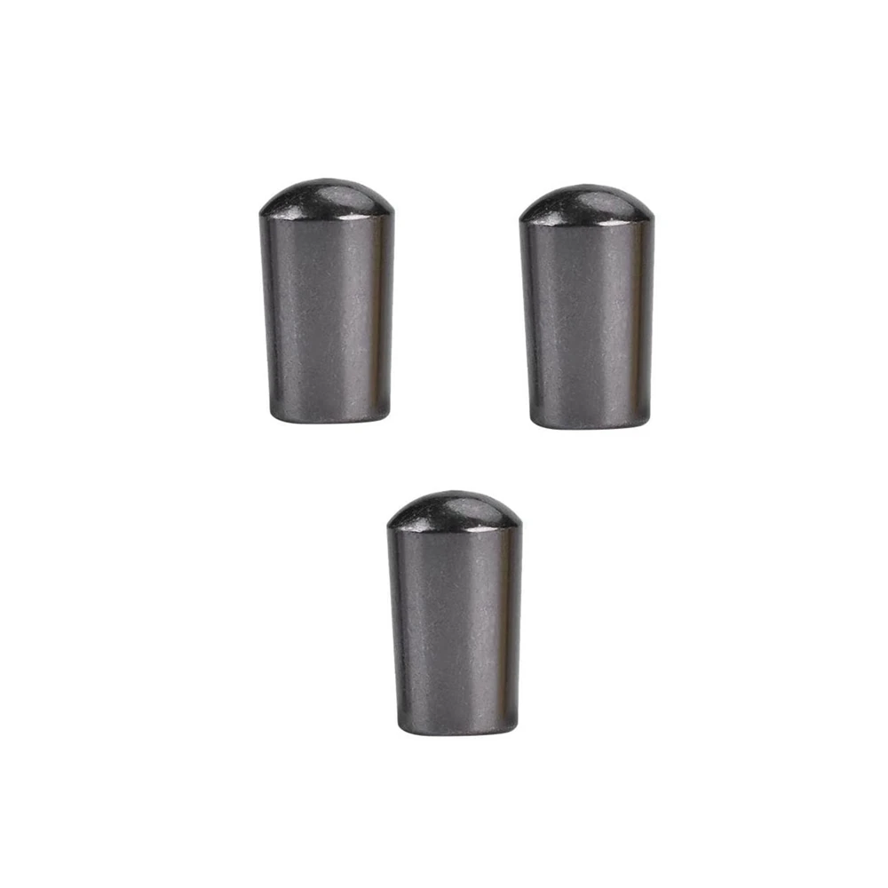 3Pcs Metal Guitar Switch Tip 3.5mm, 3 Way Toggle Switch Knob Tip Cap Copper for LP EPI Electric Guitar