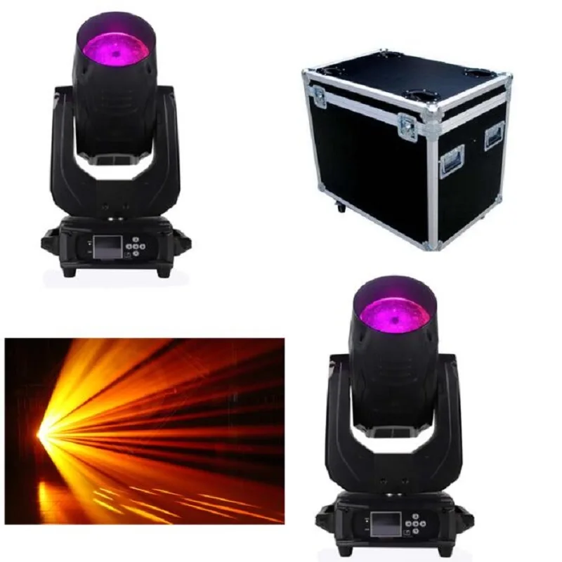 

moving head beam 380w beam wash sharpy with flight case dj professional lighting 380w moving head light luces disco dmx light