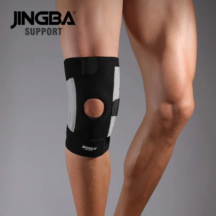 JINGBA SUPPORT Adjustable knee pads Outdoor sports volleyball knee brace support belt basketball Fitness knee protector rodiller