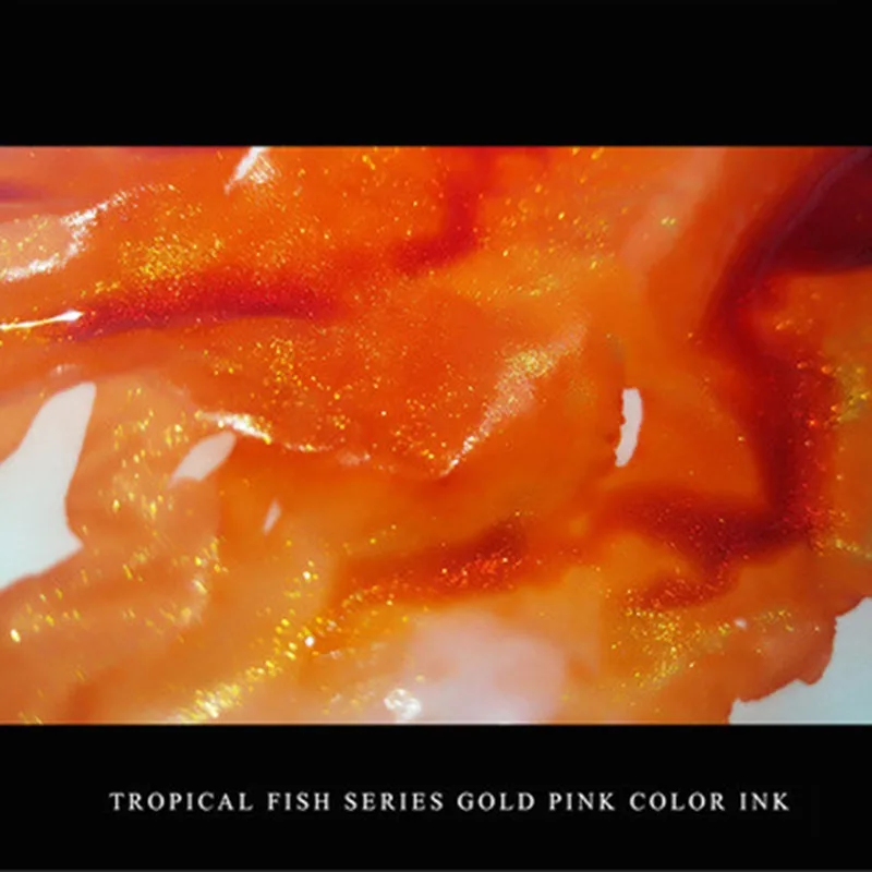 18ML 16 Colors Gradient Gold Powder Non-Carbon Color Ink Refill For Fountain Dip Pen Calligraphy Writing Painting Stationery