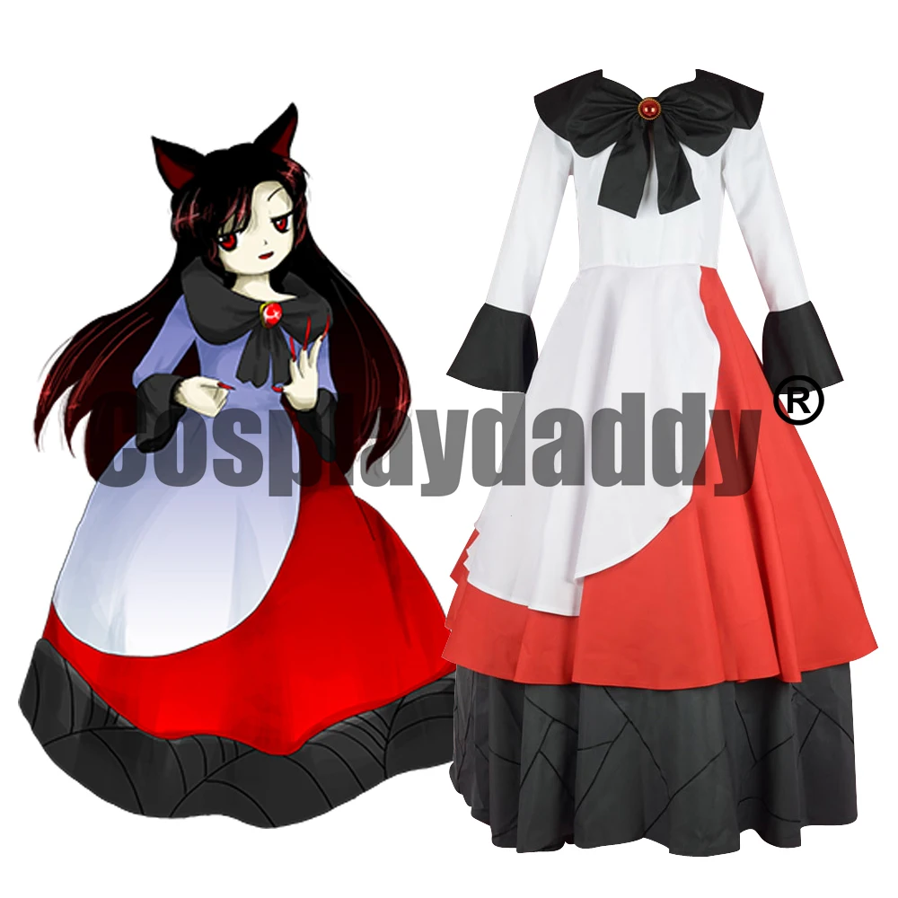 

Touhou Project Double Dealing Character Kishinjou Mayoi no Chikurin Werewolf Kagerou Imaizumi Dress Game Cosplay Costume F006
