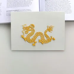 DUOFEN METAL CUTTING DIES 2019 Chinese dragon stencil for DIY papercraft projects Scrapbook Paper Album