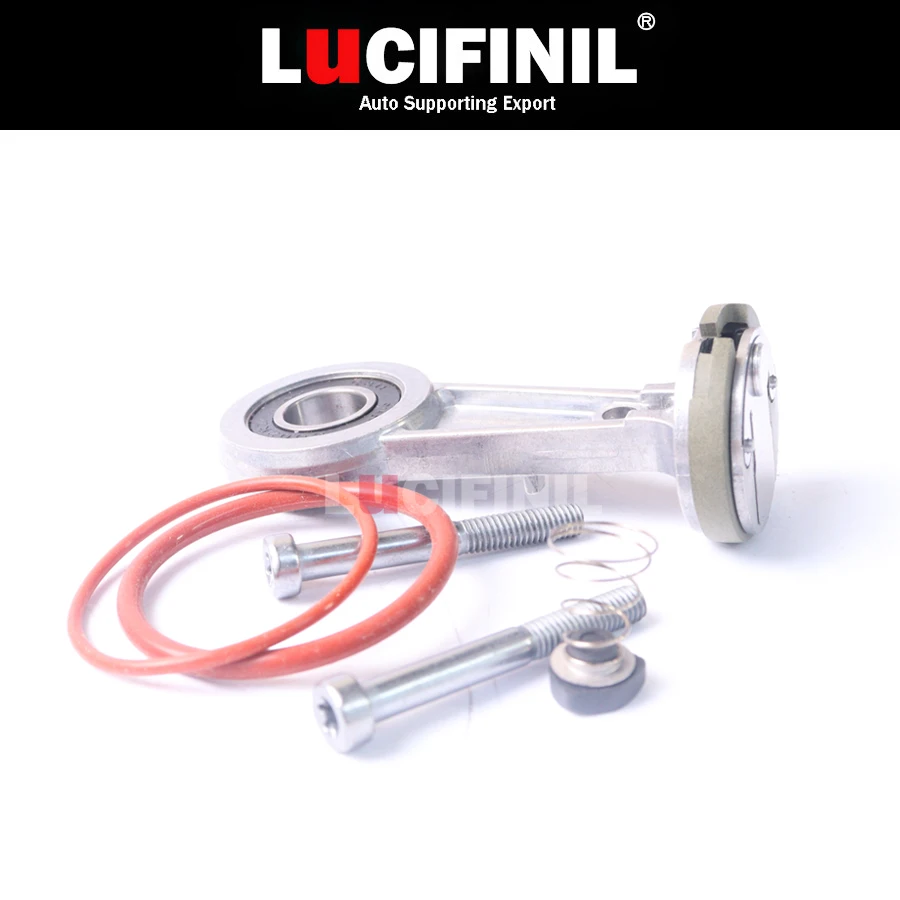 LuCIFINIL O-Ring Rod Rubber Valve Spring Fit Benz W211 W220 E65 E66 A6 C5 C6 C7 A8 Phaeton Air Suspension Compressor