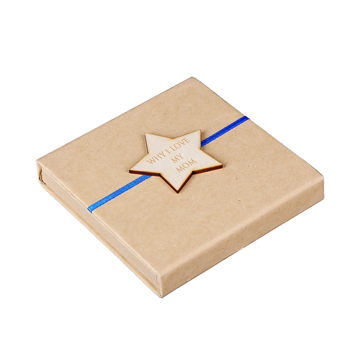 Personalized Engraved Wooden Star Father's Day Keepsake Present 10 Reasons Why I Love Dad Special Gift Box For Daddy, Grandad