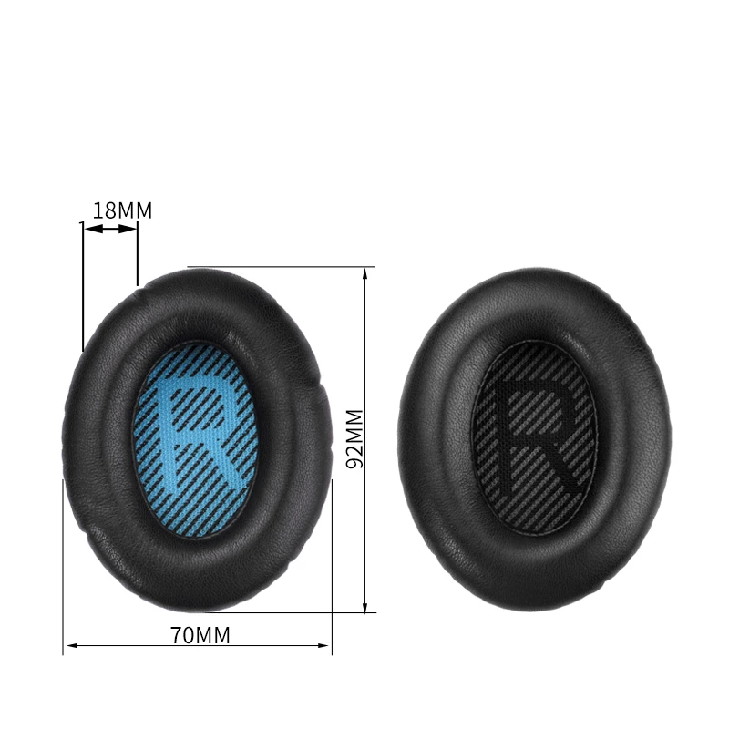 Ohr Pads Ersatz Kissen für Bose QuietComfort Kopfhörer QC35/35ii/QC25/QC15/QC2/AE2/2i/AE2W Supreme Komfort Extra Langlebig