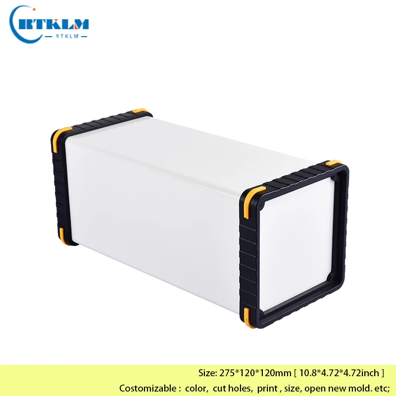 Aluminium Power Supply Cable Case DIY Enclosures Electronics Junction Box Aluminium Box Housing Wiring Box 275*120*120mm