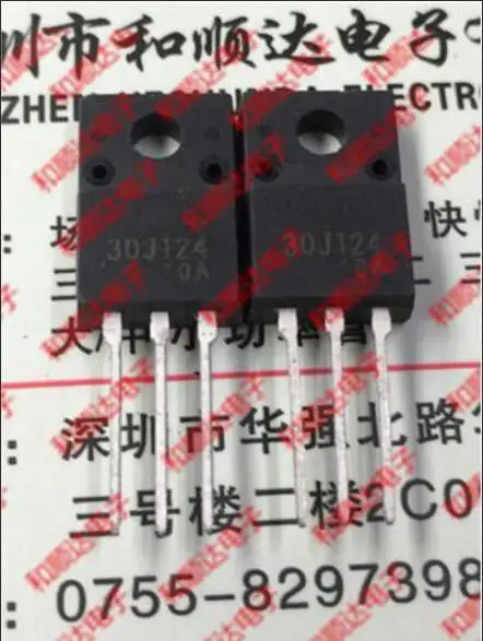 شحن مجاني 50 قطعة 30J124 GT30J124 TO-220F