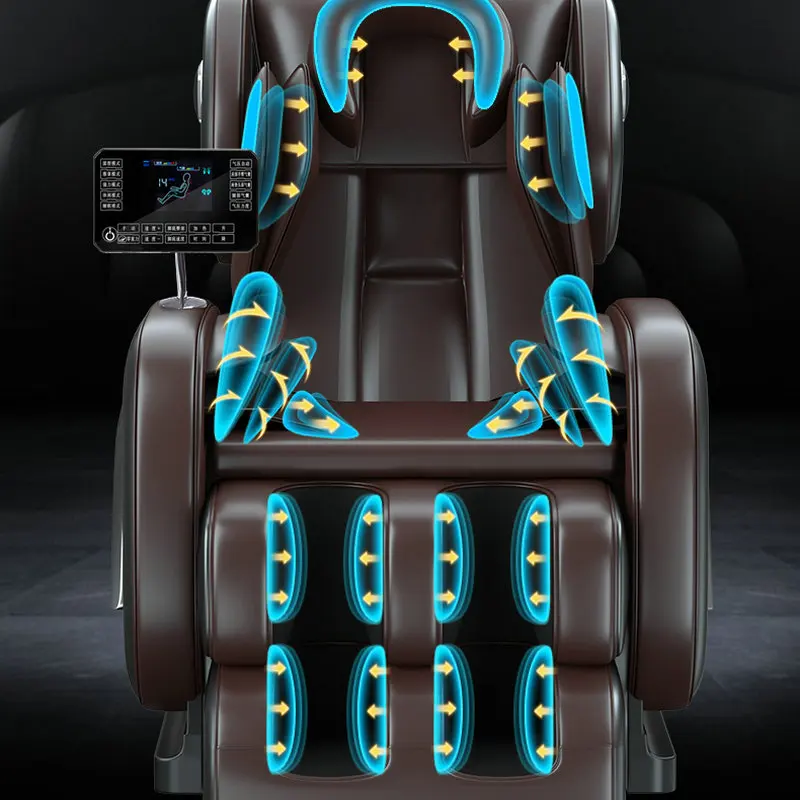 Multi-Functional Fully Automatic Electric Massage Chair, Zero Gravity Airbag Recliner Sofa, Used for Office, Home, Bedroom