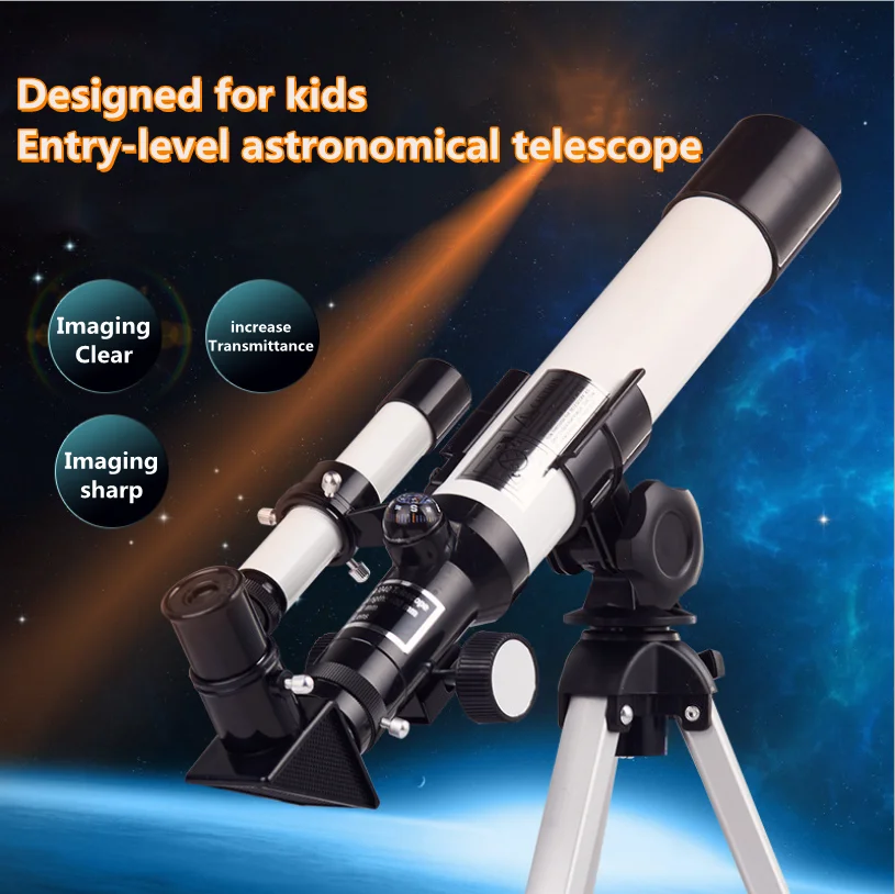 Professional 40040 Astronomical Telescope Monocular Refraction Space Telescope Outdoor Travel Scene Observation Mirror