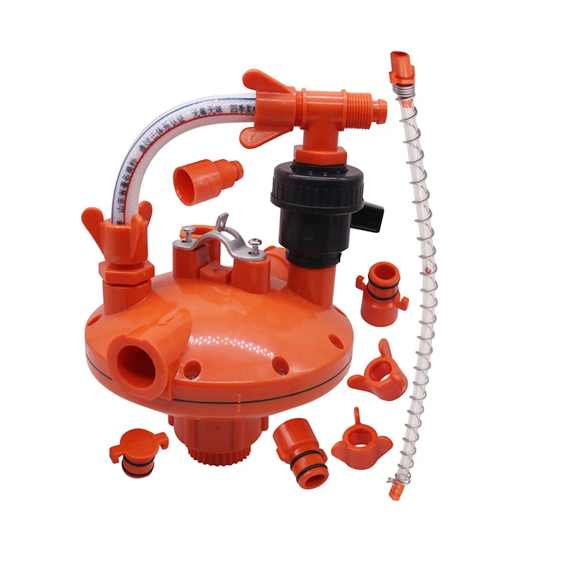 1 Set Water Pressure Regulator Chicken Nipple Drinker Lnstall Accessories Farm Animal Supplies Feeding Watering Supplies