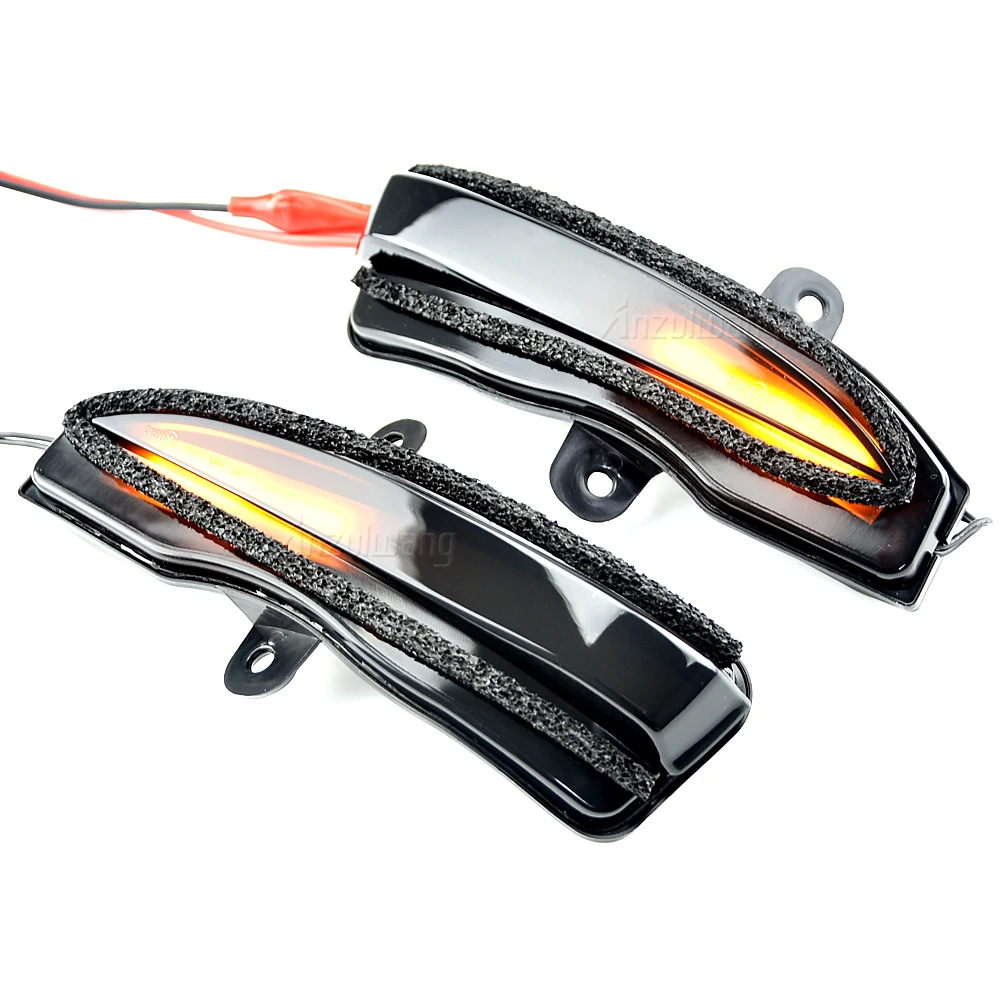 

2pcs Flowing Turn Signal Light LED Side Wing Rearview Mirror Dynamic Indicator Blinker For Mazda CX-3 CX3 2016-2018