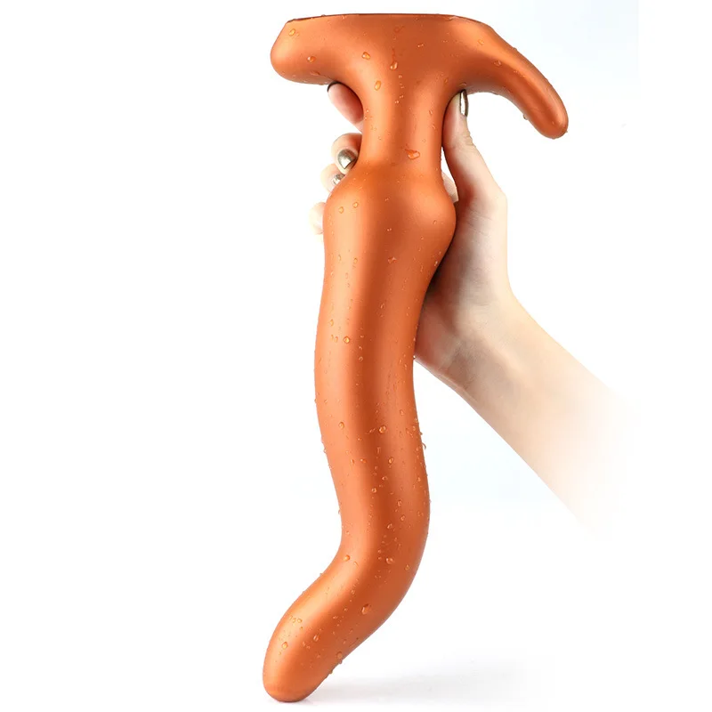 

Super Long Silicone Anal Dildo Huge Soft Butt Plug Erotic Adult Sex Toy For Women Men Anus Dilator Big Anal Plug Expander