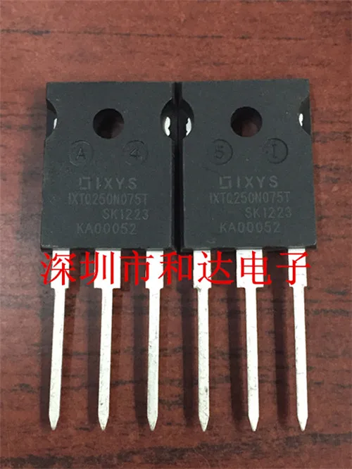 

(5 Pieces) IXTQ250N075T TO-247