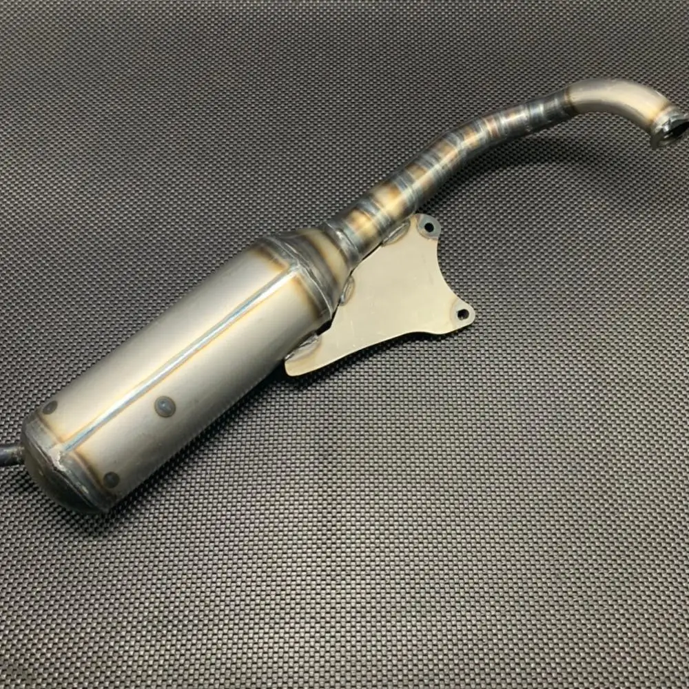 BWS100 Exhaust Pipe 100-125cc 4VP 100cc 125cc Muffler Racing Tuning Upgrade 4VP Engine Parts