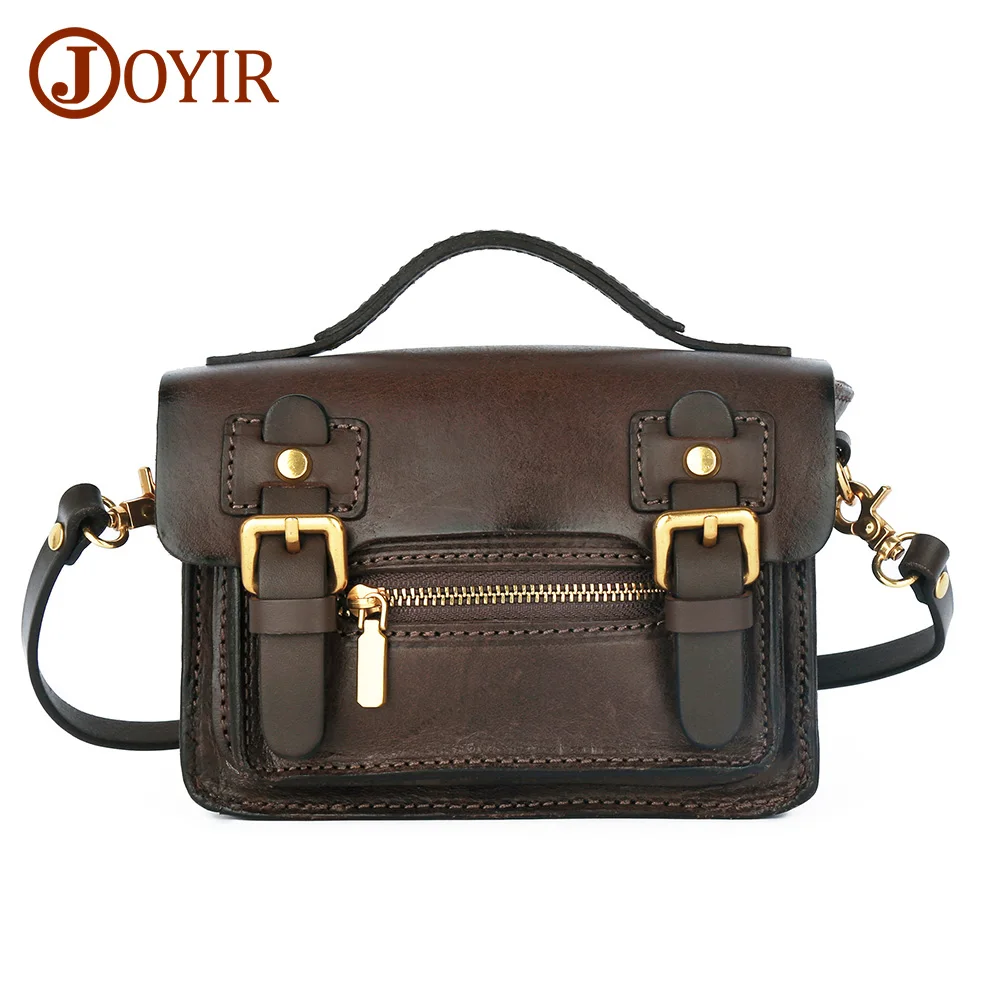 JOYIR Genuine Leather Small Crossbody Bags for Women Mini Bag Causal Shoulder Luxury Handbags Female Fashion Purse Flap