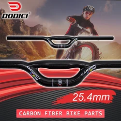 Carbon Fiber Handlebar,Baby Walker,BMX,Mountain Road Bikes,MTB,Double Tube Cycling Bicycle Handle,580/640/680/720mm
