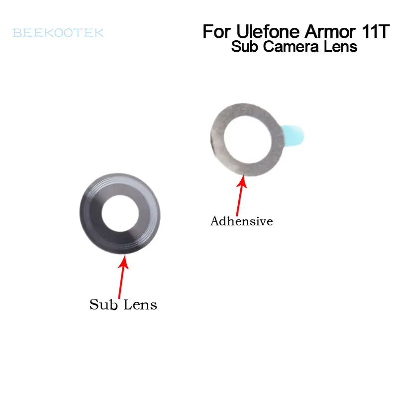 New Original Ulefone Armor 11T Back Rear Sub Camera Lens+foam adhensive Repair Part For Ulefone Armor 11T 6.1 Inch 5G Smartphone