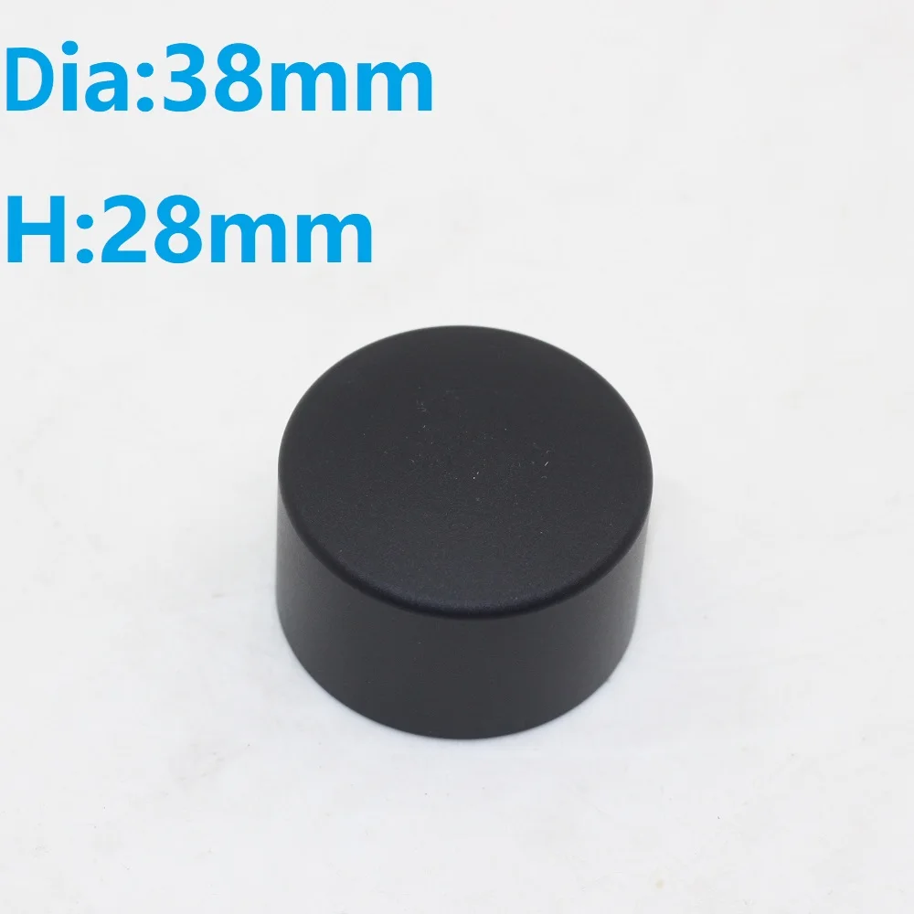 1pc 38x28mm Qulaity Aluminum Knob Home Audio Amplifider DIY KITS Power Switch 38mm