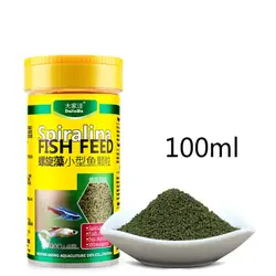 Comida espirulina para acuario, Nutrición peces tropicales, Color mejorado