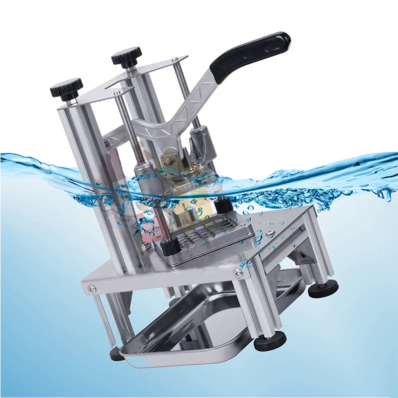 Rebanador multifuncional de pepino y patatas, rebanador de frutas y verduras vertical de acero inoxidable para el hogar, QTJ-J0O2XF