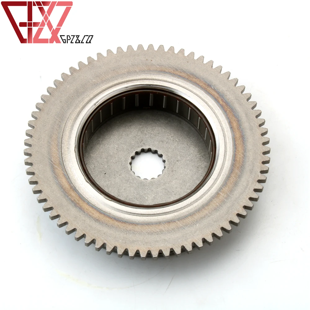 Scooter 16mm Starter Clutch Assembly for Keeway Arn 50 Easy F-Act 50 Flash Focus Goccia Hacker 50cc 2-Stroke