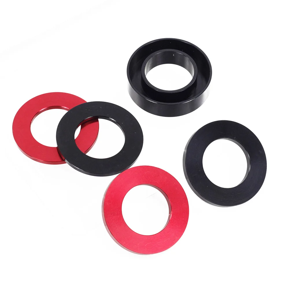 1pcs Alloy Bike Headset Spacer 2mm 3mm 5mm 12mm for Fnhon Cruis Folding Bike 44mm Bicycle Headset Parts