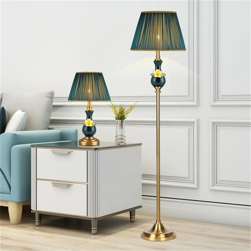 AOSONG Dimmer Floor Lamps Light Modern LED Creative Design Ceramic Decorative For Home Living Room