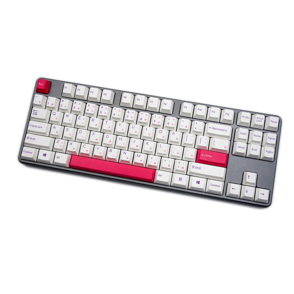 G-MKY 148  Japanese keys Cherry Profile Keycap Dye-Sublimation Thick PBT Keycaps FOR MX Switch Mechanical Keyboard