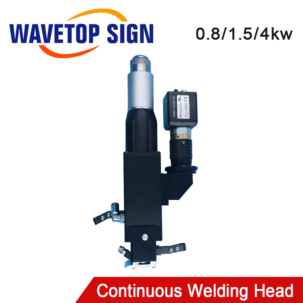 

WaveTopSign 1064nm 800w 1.5kw 4kw Continuous Fiber Laser Welding Head with QBH Connector Lens for YAG Laser Welding Machine