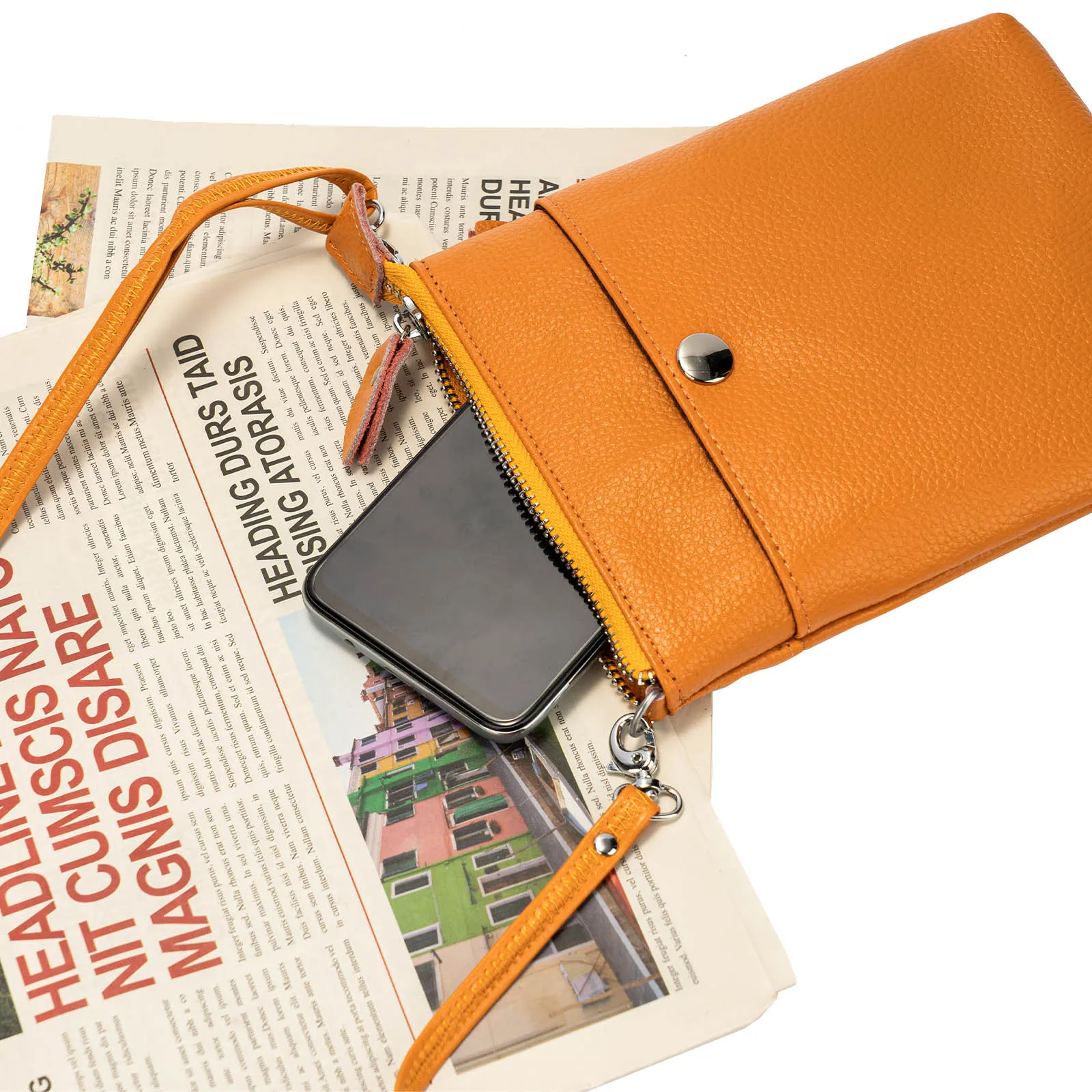 Genuine Leather Crossbody Bag For Women's Shoulder Bag Wallet Mini Purse Coin Purses Bag For Phone Free Shipping