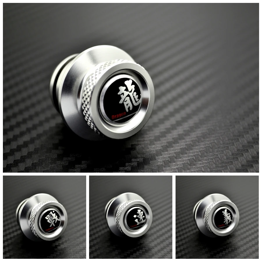 

Silver Aluminum Adornment Car Cigarette Lighter Socket dust plug For MK6 7 Golf Jetta Tiguan Scirocco Beetle Polo Touareg