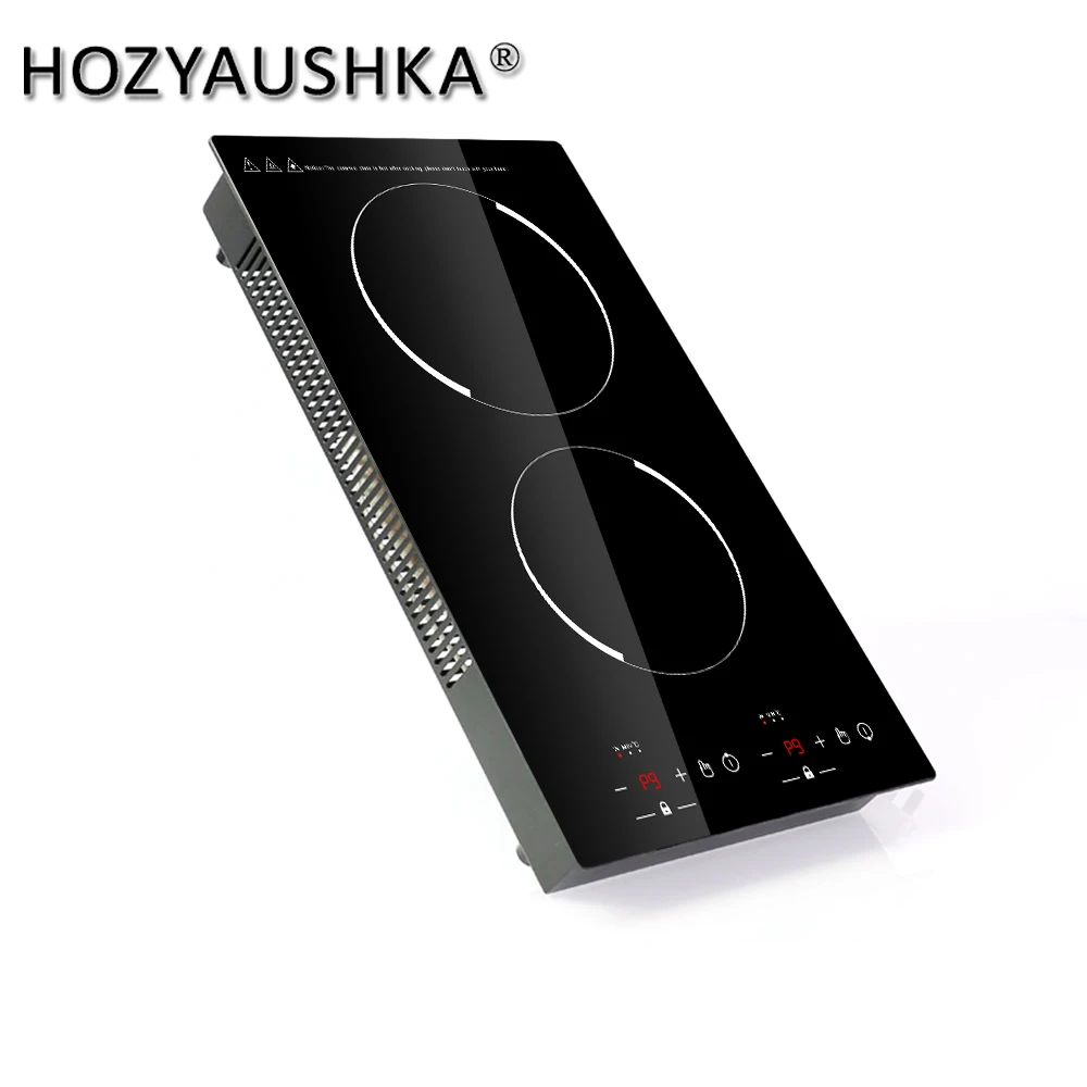 Induction cooker 3000W high power 2 heads household and commercial intelligent multifunctional integrated child lock HOZYAUSHKA