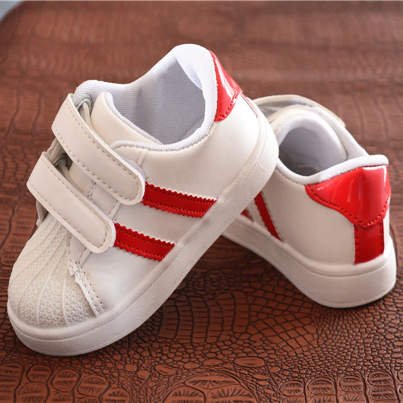 Children Shoes Girls Boys Sneakers Running Antislip Soft Bottom Comfortable Kids Toddler Casual Flat Sports White Shoes