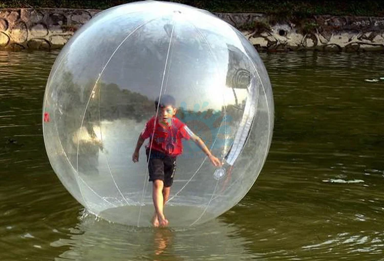 

Hot Sale Summer Water Play Equipment Water Walking Ball PVC Water Balloon Ball Transparent Water Zorb Balloon Human Hamster Ball