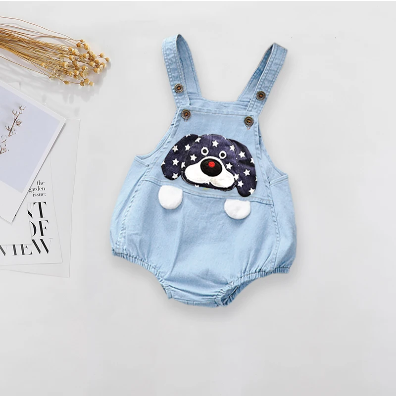 

IENENS Kids Baby Jumper Boys Girls Clothes Pants Denim Shorts Jeans Overalls Toddler Infant Jumpsuits Newborn Clothing Trousers
