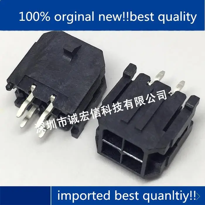 

10pcs 100% orginal new in stock 43045-0413 0430450413 3.0MM 4P double row straight pin connector