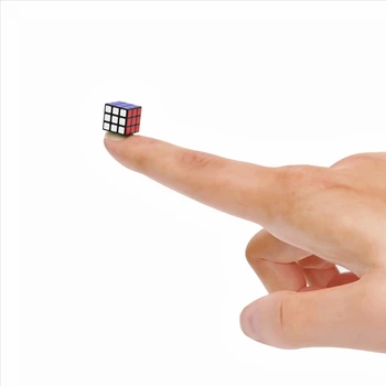 1 CM Mini küp 3x3x3 minyatür küp 3x3x3 hız küp mikro küp 3*3 parmak küp küçük 10 mm küp 1 cm yetişkin eğitim oyuncaklar 10 mm  Mini cube 1cm Smallest cube fingertip cube