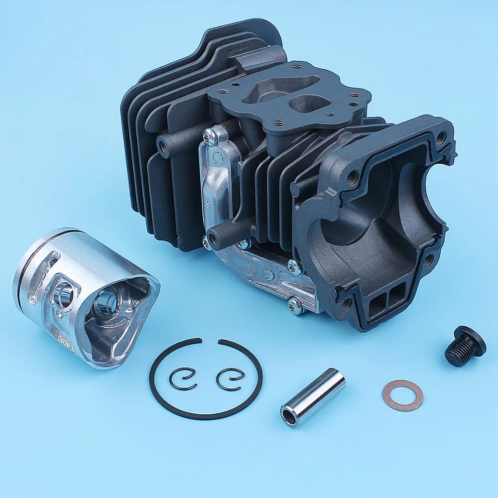 Imagem -06 - Kit Anel de Pistão do Cilindro para Husqvarna 445445e 450450 Rancher Motosserra Nikasil Chapeado 544119902 42 mm