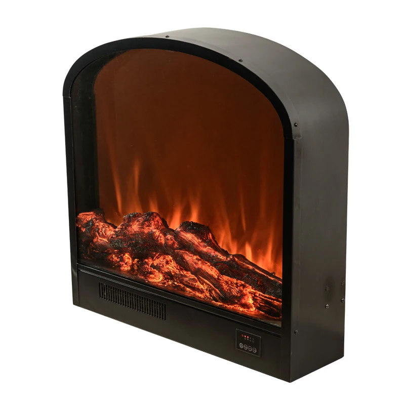 Dinding Listrik Perapian Pemanas Cerdas Remote Dekorasi Rumah Perapian Eropa Perapian Tempat Api Hias