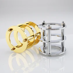 PO4340G Vacuum Tube Guard Protector Cover for 12AX7 12AT7 ECC83 6922 5687 HIFI Vintage Audio AMP DIY Gold&Chrome Plated 1PC