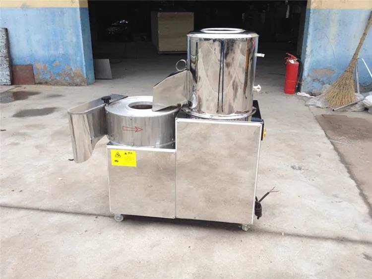 Pelador de patatas REW-GR10 multifuncional de 80kg, máquina para cortar patatas fritas, cortador de cubos de patatas