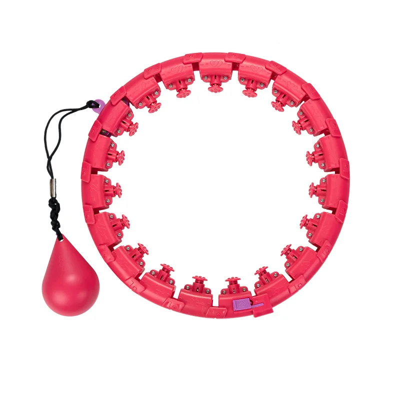 

Not Fall Off Hoop Aggravated Circle 24-sections Detachable Splicing Waist Trainning Entrenamiento De Cintura Sports Hoop