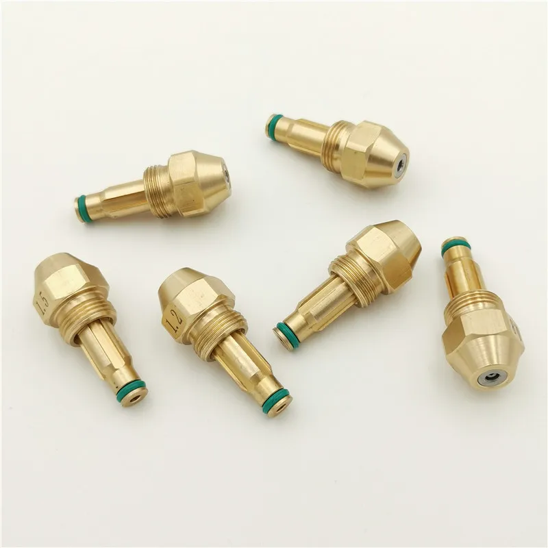 

Oil Stove burner nozzle brass siphon DIesel fuel injection waste oil boiler combustion parts Air atomizing spray jet