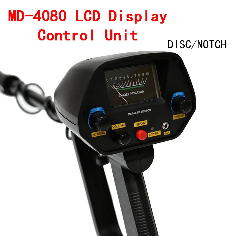 New Metal Detector Control Unit MD-4080 Original LCD Display Professional Underground Gold Detector Control Unit Search Tools