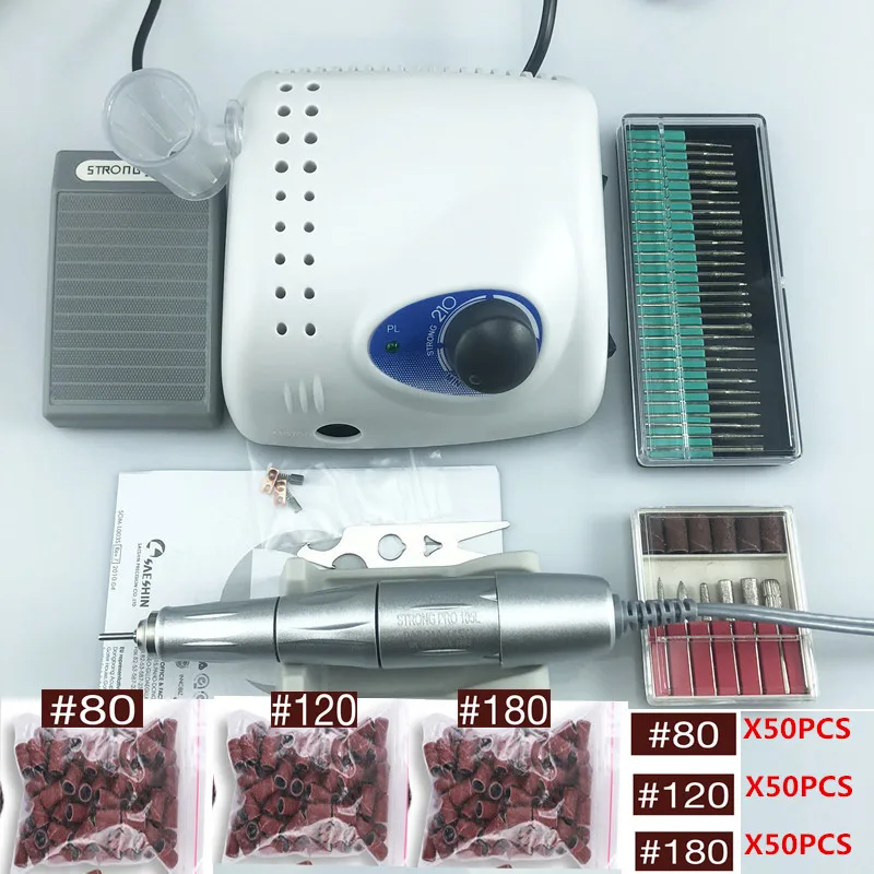 NEW 45000rpm SILVER Handpiece STRONG 210 PRO 105 105L 65W 45K rpm Dental FOR Lab Micromotor 210 Polishing