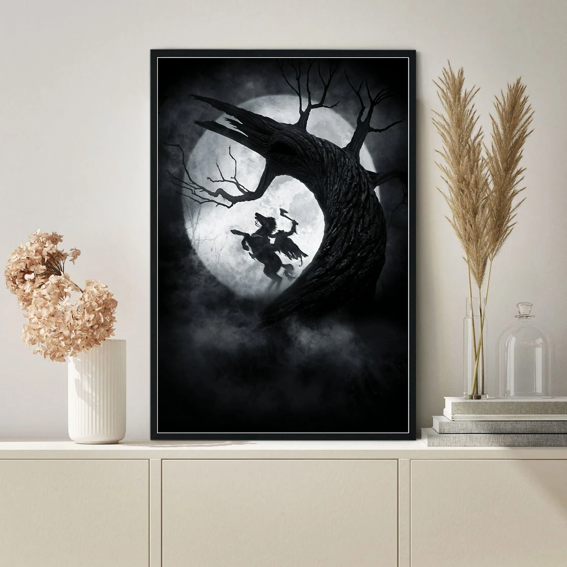 Sleepy Hollow Movie Poster Canvas Print Wall Painting Home Decoration ( No Frame )