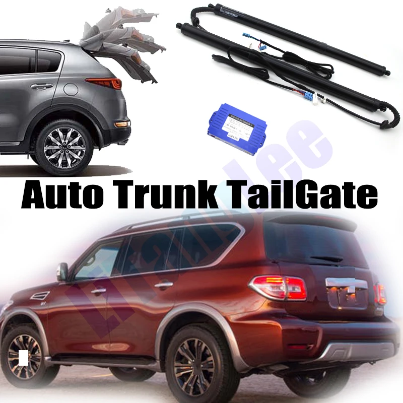 Car Power Trunk Lift For Nissan Armada Y62 2016~2021 Electric Hatch Tailgate Tail Gate Strut Auto Rear Door Actuator